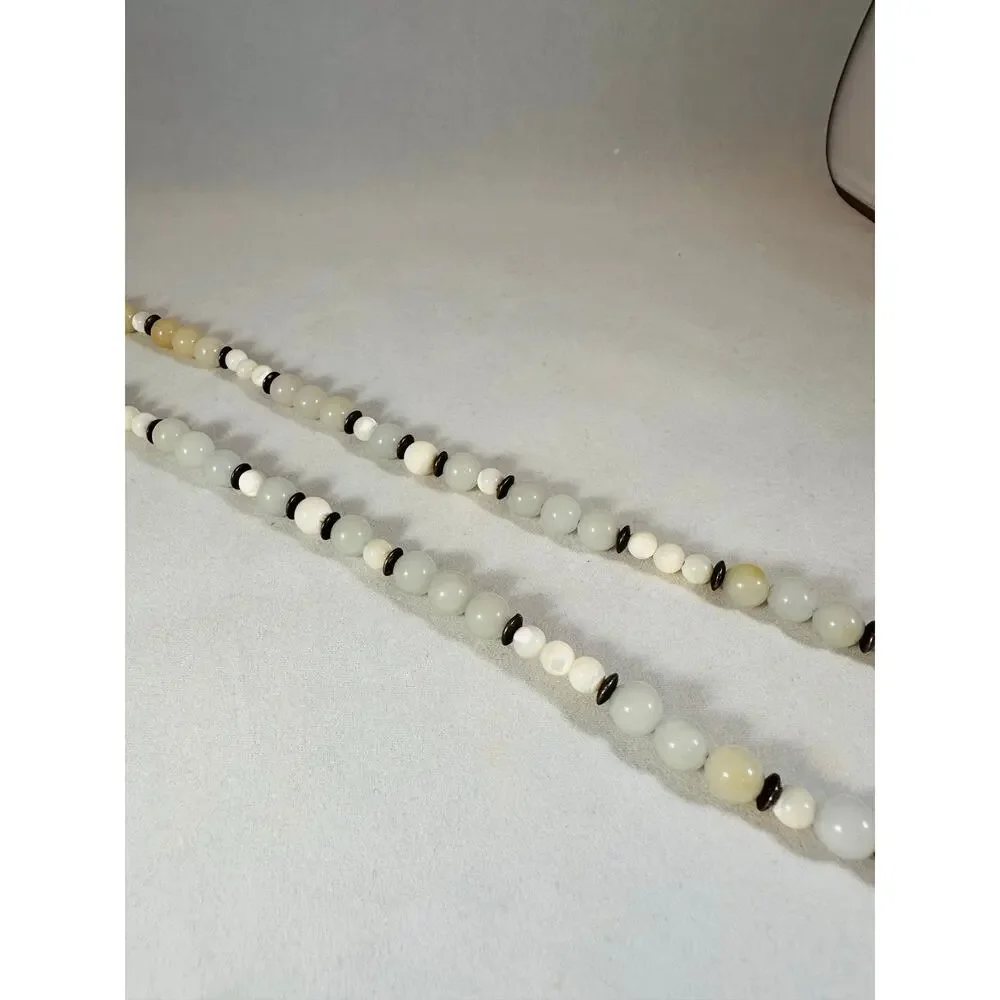 Vintage Beaded Opera Length Necklace 33